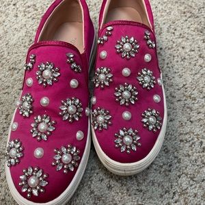 Top shop embellished slide on